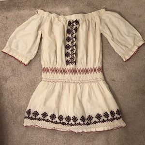 TULAROSA off the shoulder dress